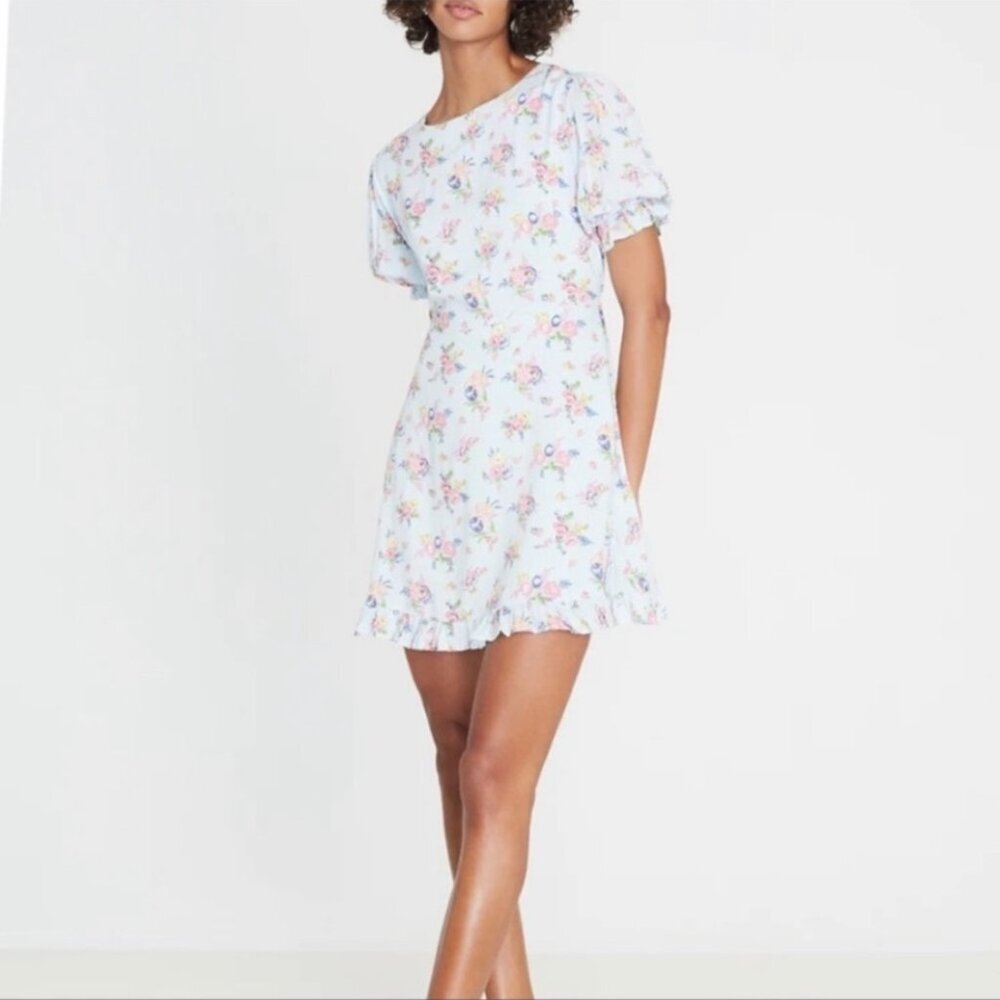 Faithfull‎ The Brand Florence Mini Dress In Juliette Floral Size 6
